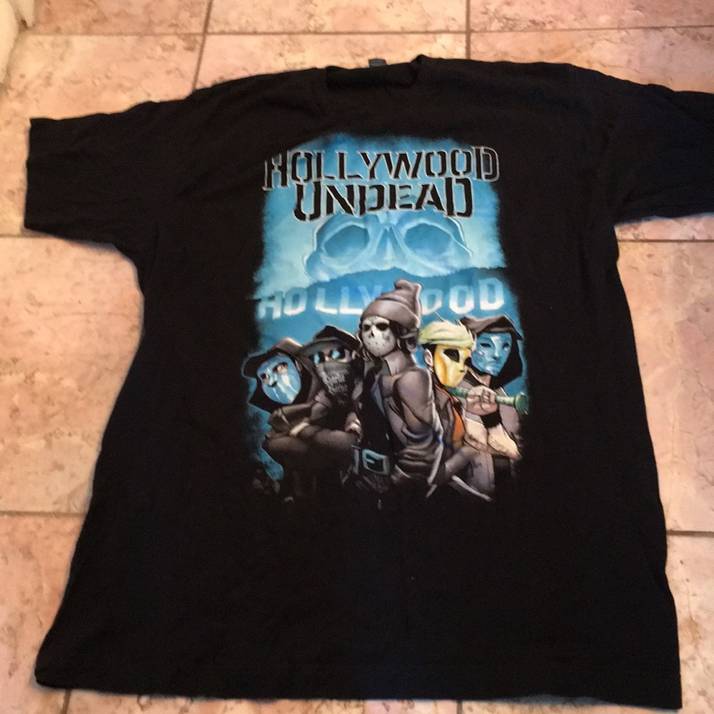 HOLLYWOOD UNDEAD TULTEX BRAND T SHIRT